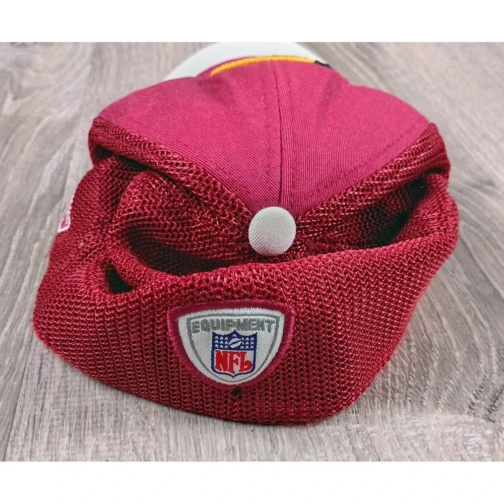 Vintage Reebok Washington Redskins Hat Cap Sz CHILD NFL Football Y2K